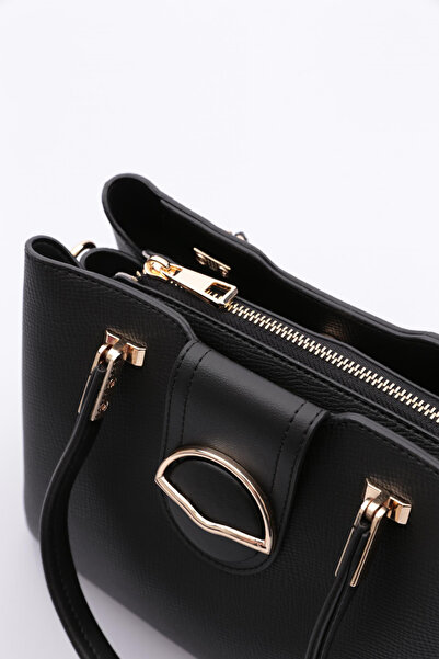 DGN Černá dámská kabelka přes rameno a do ruky - 2112103622