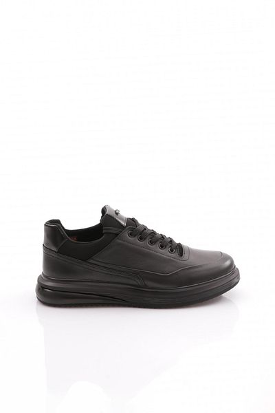 DGN Ανδρικά παπούτσια Sneaker με κορδόνια Μαύρα Μαύρα 3124928
