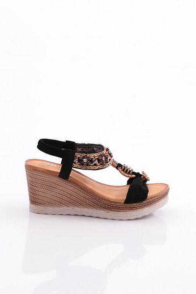 DGN Sandale de damă negre 21572328