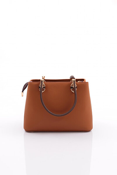 DGN 545 Women's Metal Brooch Detailed Bag