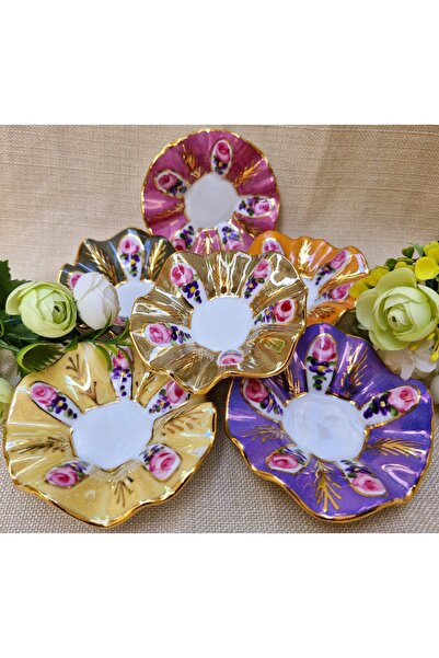 BY.RAYKA PORSELEN El Dekor 6 Pieces Duvet Cover Turkish Delight Set