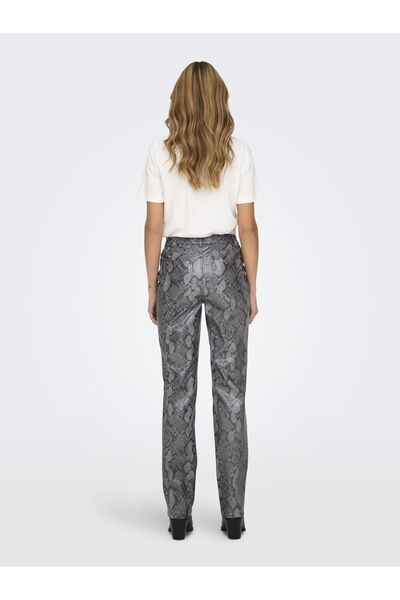 ONLY Kunstlederhosen ONLAZULA Gerade geschnittene Kunstlederhosen