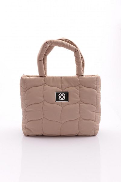 DGN Stone Colored Women's Hand and Shoulder Bag - 11282334235102