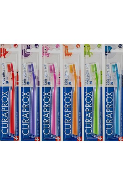Curaprox Kids Ultra Soft Toothbrush 4-12 Years