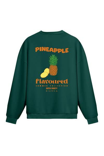 Mounte Bianca Unisex ananas - obična majica sa kapuljačom