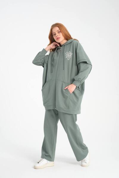 Butik Kardelen Vestă Camelya Set triplu cu două fire 10512