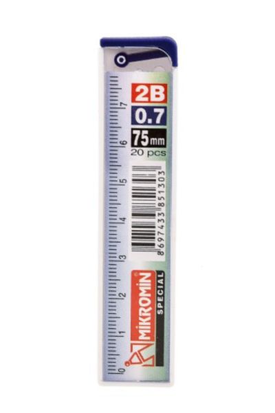 Mikro Pen Tip 0.7 2b 75mm with Ruler M-750