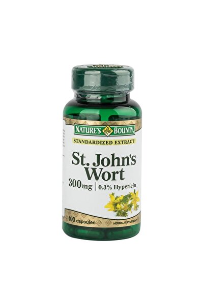 Nature's Bounty St. John's Wort 300mg 100 Kapsül