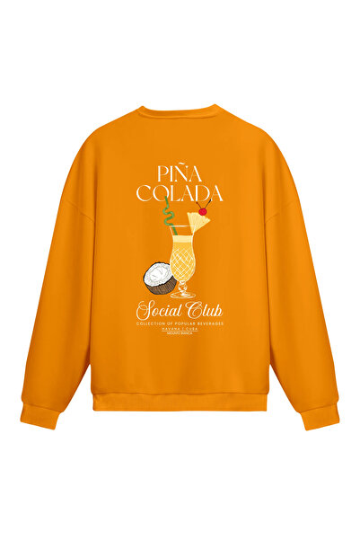 Mounte Bianca Unisex Pina Kolada - Obična majica sa kapuljačom