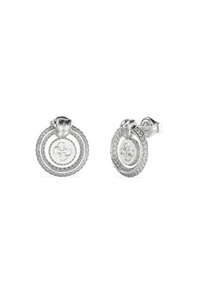 Guess JGUJUBE04060JWRHTU Women Metallic Gray Earrings JGUJUBE04060JWRHTU
