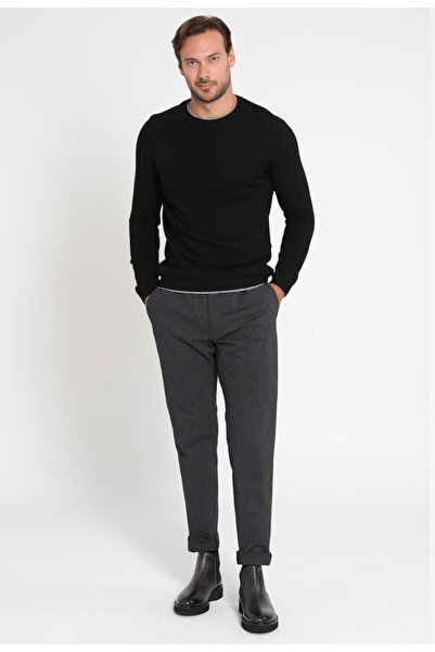 Lufian Pulover pentru bărbați Nova negru