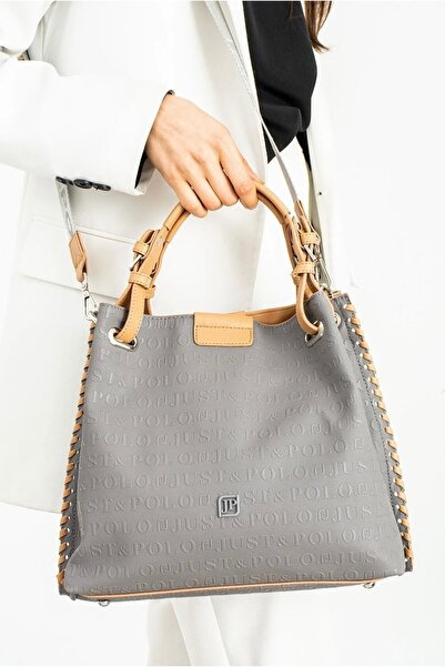 Just Polo نقش منقوش - حقيبة يد وكتف مغناطيسية MH4031MH