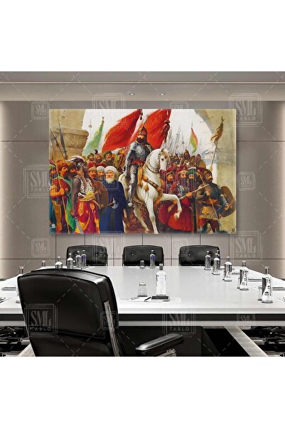 SML TABLO İstanbulun Fatihi Fatih Sultan Mehmetin İstabula Girişi İstanbulun ...