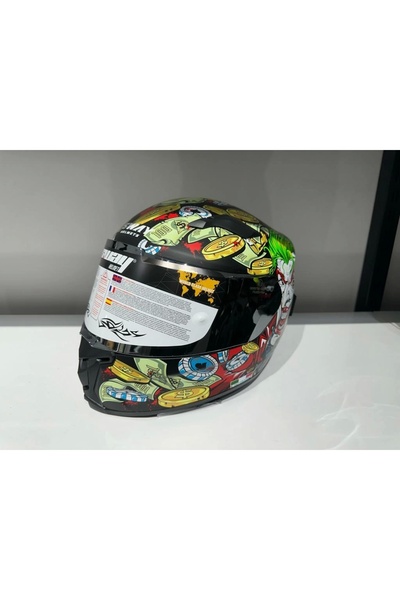 Sway KASK SWAY SW 820 UGLY FULLA FACE GÜMÜŞ VİZÖR