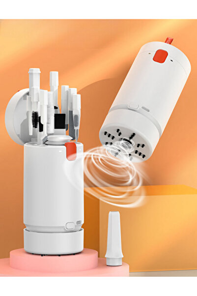 asua 21 In 1 Şarjlı Klavye Vacum Süpürgesi Kamera Kulaklık Bilgisayar Cep Telefon Temizleyici Fırça Kit