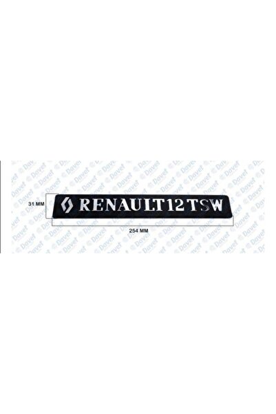 Genel Markalar RENAULT 12 TSW ARKA YAZI