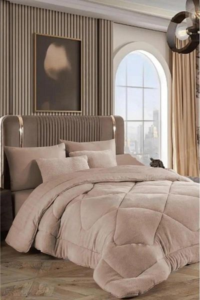 MODELHOME Single Double Sided Wellsoft Quilt Lux (155X215) - Ultra Soft