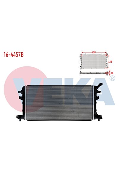 EK SU RADYATORU BRAZING GOLF VIII 1.5 eTSI 19- /PASSAT 1.4 TSI- 1.6 TDI- 2.0 TDI