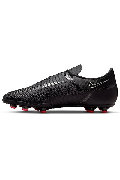 Nike Ανδρικά μαύρα μποτάκια ποδοσφαίρου Phantom Gt2 Club Fg/mg Da5640-001