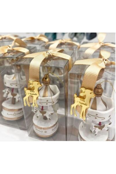 Creatölye Atlı Karınca Hediyelik Atlı Karınca Doğum Günü Hediyeliği 6 Adet Ku...