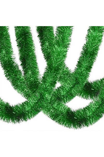 Partioutlet Parti Simi Yeşil Renk Fırfır Süs 2 Metre