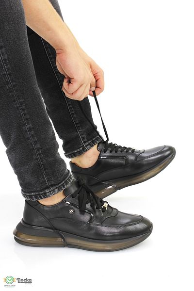Pierre Cardin Men's Genuine Leather Orthopedic Sports Style Air Sole Casual Shoes P24/Cs 241307
