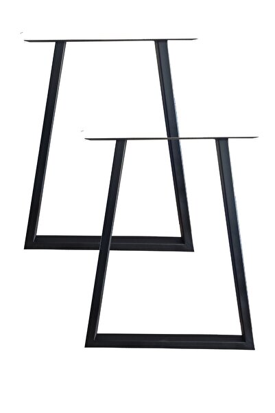 CVTdesign Metal Ayak Masa Ayakları Ahşap Masif Kütük Bilgisayar Çalışma Yemek...