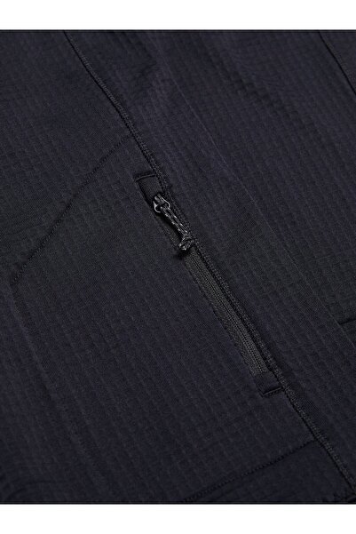 Peak Performance M Trail Polartec Crew Erkek Black Fleece G79812020-001