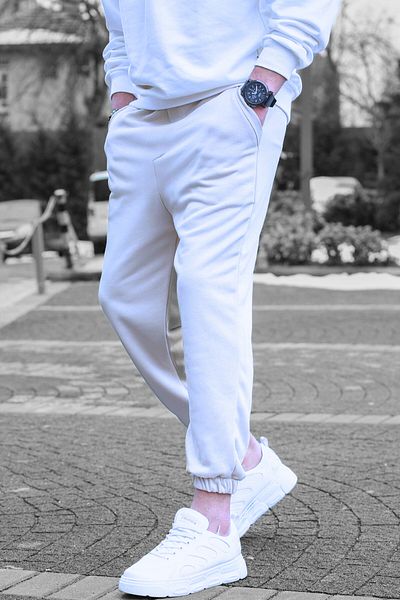 ruNadeS Ανδρικό παντελόνι Jogger με ελαστικά πόδια