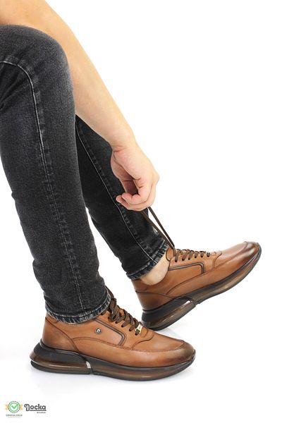 Pierre Cardin Men's Genuine Leather Orthopedic Sports Style Air Sole Casual Shoes P24/Cs 241307
