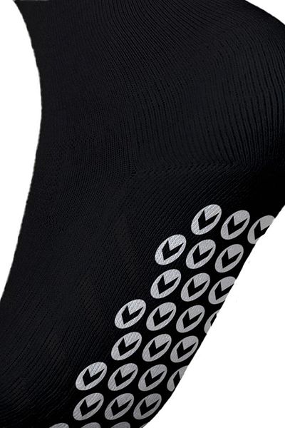 hummel Black Short Football Socks - Non-Slip Sole