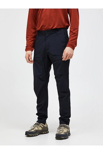 Peak Performance Pantaloni cargo negri M Light pentru bărbați - G 78717010 -001 În aer liber