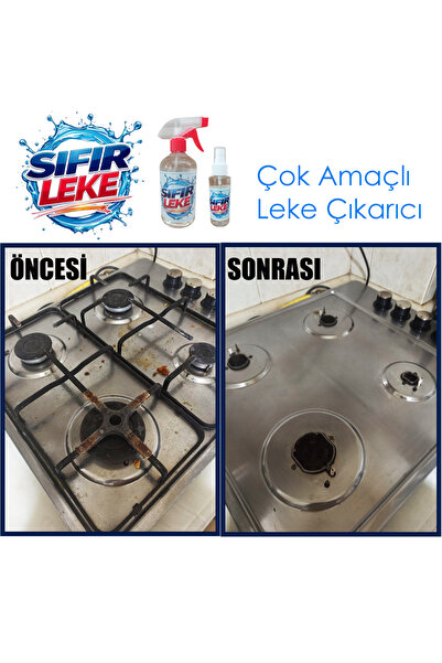 Sıfır Leke Çok Amaçlı Leke Çıkarıcı , Ultra Güçlü, 3 Etkili, Renksiz, Kokusuz