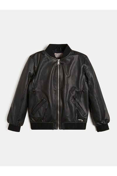 Guess Jachetă Bomber Faux Copii/Fete