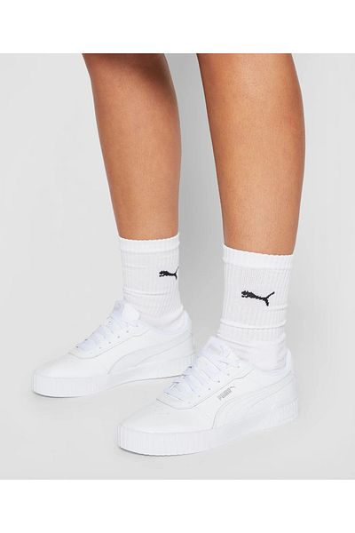 Puma Pantofi de mers pentru femei - Potrivire confortabilă zilnică, pantofi alb