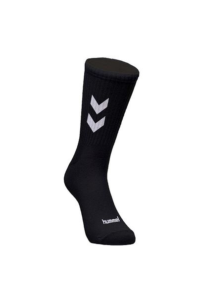 hummel Black Short Football Socks - Non-Slip Sole