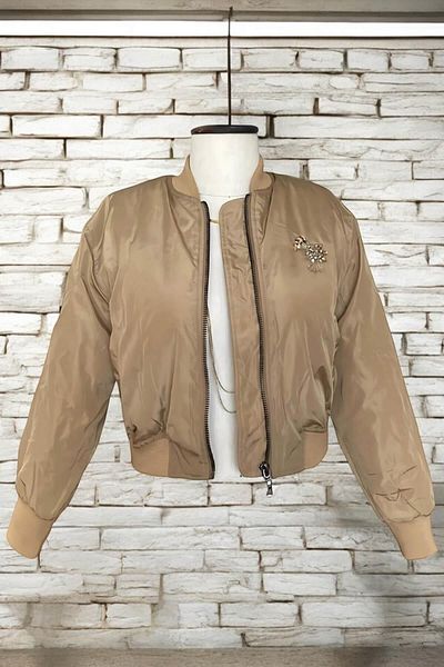 Ravencia Γυναικείο Premium Μπεζ μπουφάν Bomber