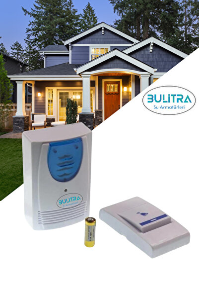 BULİTRA Su Armatürleri Uzaktan kumandalı melodili pilli 100mt mesafeli kapı z...