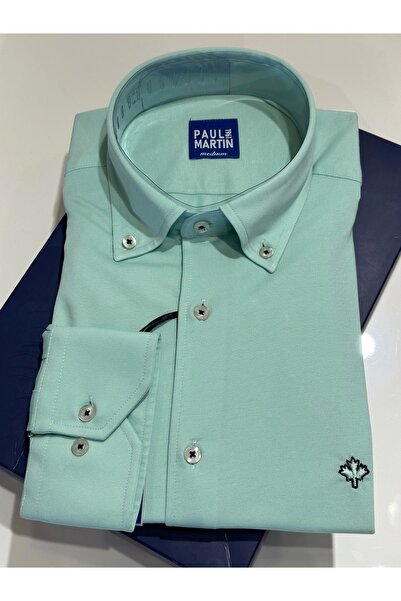 Paul Martin Canadian PAUL MARTİN NEW SEASON ÖRME KUMAŞ ER GÖMLEK - PM3522R1-160