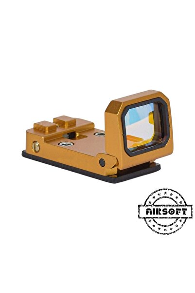 ISG Airsoft SOTAC Flipdot Reflex Optic 1x22mm 3 MOA Red Dot Sight RoseGold Ni...