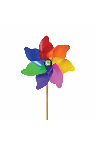 Kardesler KARDEŞLER 35cm ÇAP 7 KANATLI BAHÇE GRUBU KULEDE RÜZGAR GÜLÜ