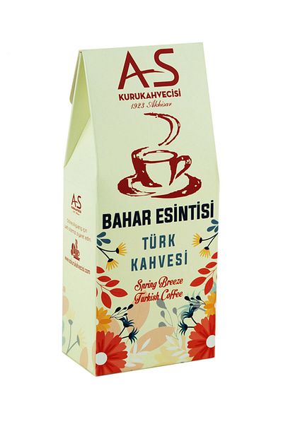 AS Kurukahvecisi Spring Breeze Turkish Coffee 100 GrBox