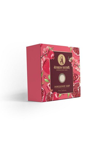 JASPER Hürrem Sultan Firming and Anti-Blemish Natural Pomegranate Hand and Bath Soap 150 Gr