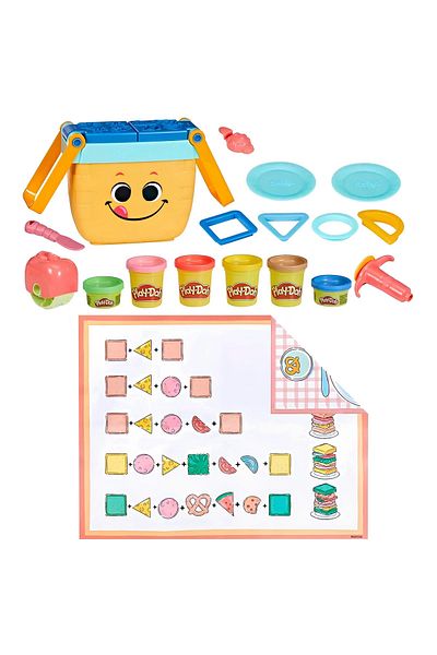TOYFEST مجموعة ألعاب صلصال للمبتدئين على شكل نزهة