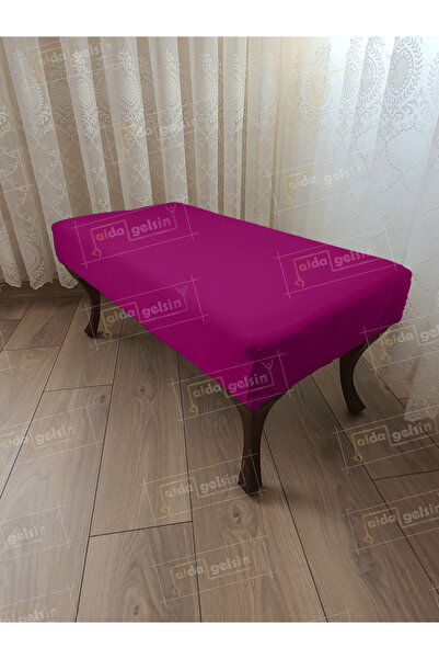 aldagelsin Ayak Ucu Kapı Önü Antre Düz Bench Puf Orta Sehpa Ceviz Ayak (120*45)