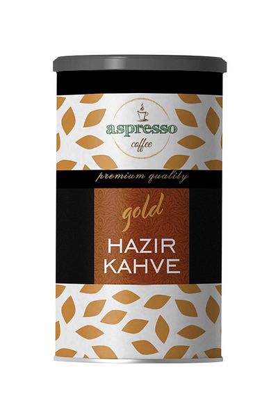 Aspresso Gold 350 GrInstant Coffee Tin Box
