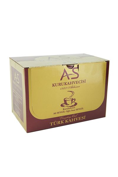 AS Kurukahvecisi Turkish Coffee 100 GrFoil X 12 Pieces