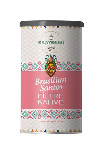Aspresso Brazilian Santos Filter Coffee 500 Gr