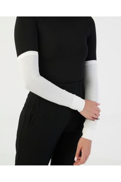 Differenza Ecru Combed Cotton Sleeve