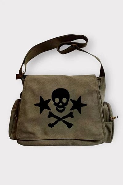 weywot Τσάντα Messenger Khaki Stars Skull